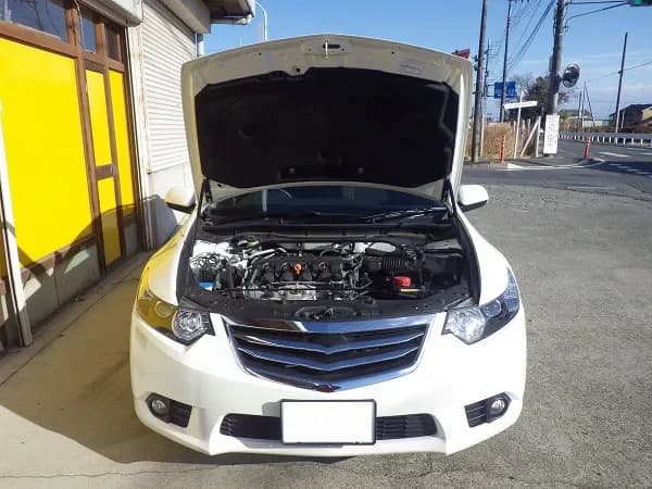 Vérins à gaz de capot de capot avant, support de levage, amortisseur, pistons en fibre de carbone, station Wagon, Honda Accord Tourer CW1, 2008-2013
