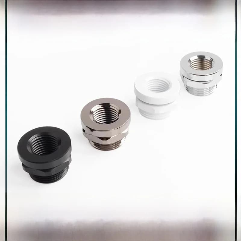 FREEZEMOD G1/4 ''raccord de passage couvercle de remplissage ouvertures tuyau Joint de refroidissement par eau écrou hexagonal 19-21mm trou 3 couleurs HCBJT-V2