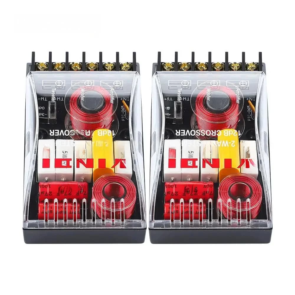 AIYIMA-Haut-parleur audio de voiture, 200W, 2 voies croisées, aigus, basses, indépendant, filtre haut-bas, synchronisation morte, 2 pièces
