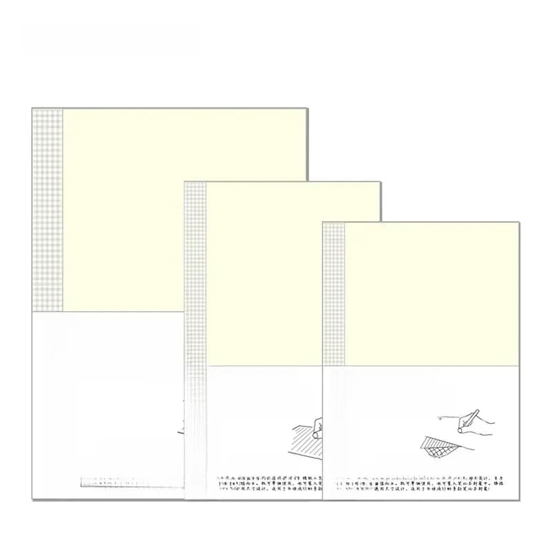 Fromthenon Journal cahier recharge planificateur Inserts grille vierge ligne papier A5A6B6 Journal livre Page intérieure école bureau papeterie