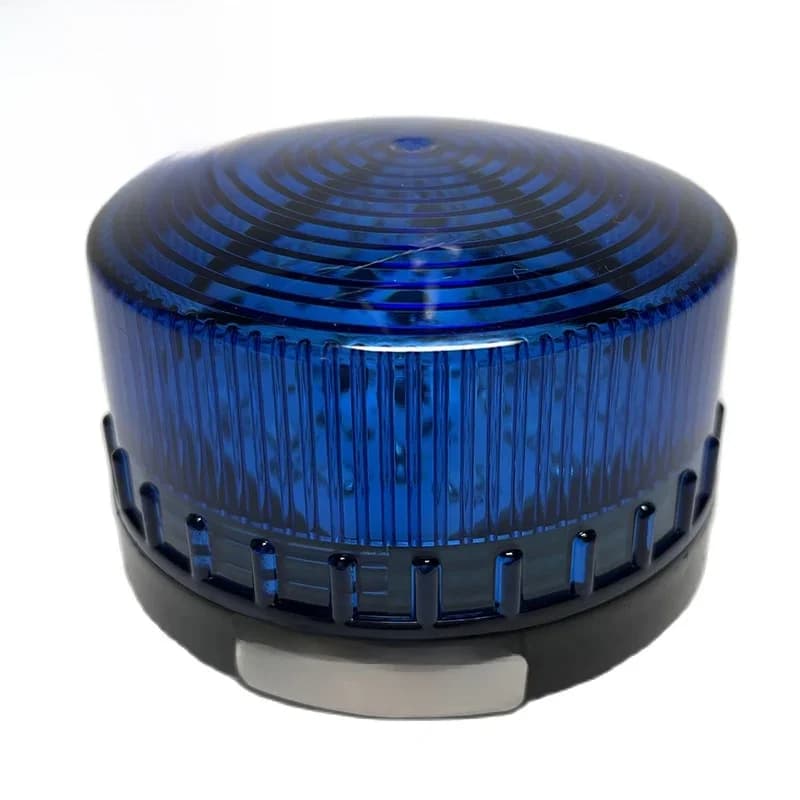 Zusen TB35-B 12v 24v 110v 220v bleu alarme de sécurité Signal stroboscopique voyant d'avertissement lampe à LED petit clignotant