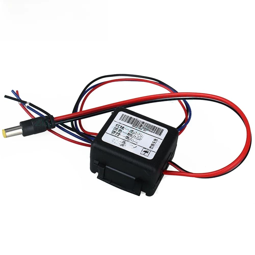 Connecteur de filtre de condensateur pour caméra de voiture ZIQIAO, relais de puissance DC 12V, redresseur pour accessoires de caméra de recul