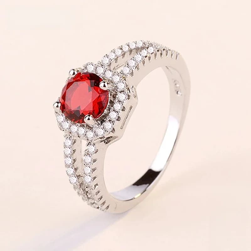 ZDADAN – bague en argent Sterling 925 avec breloque en cristal CZ pour femmes, bijoux de fiançailles et de mariage, cadeau à la mode