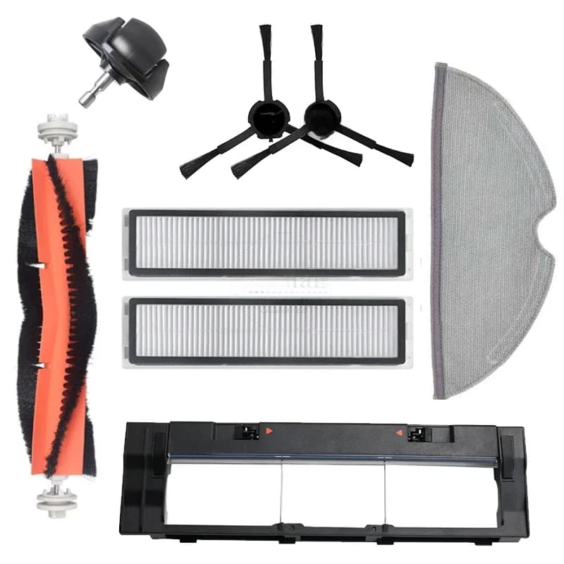 Brosse principale, brosse latérale, filtre HEPA, chiffons de nettoyage, accessoires pour aspirateur Robot Xiaomi Dreame D9, pièces de rechange