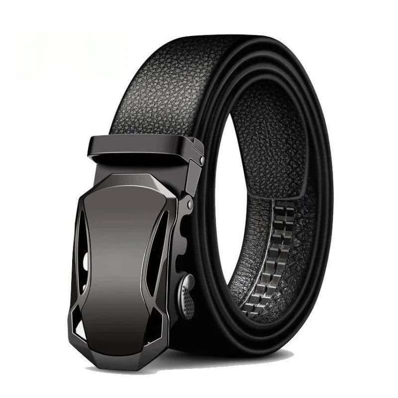 Ceintures pour hommes avec boucle automatique en métal, ceintures en cuir de haute qualité pour hommes, marque célèbre, ceinture de travail de luxe, ZDP001D