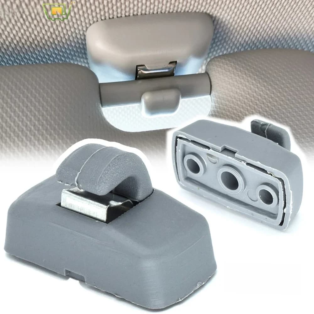 Pare-soleil avant gris avec crochets de fixation pour Seat Altea XL, Arosa, Ibiza 6L, ST Leon 1M 1P, Toledo 5P, Alhambra, Cordoba, Vario