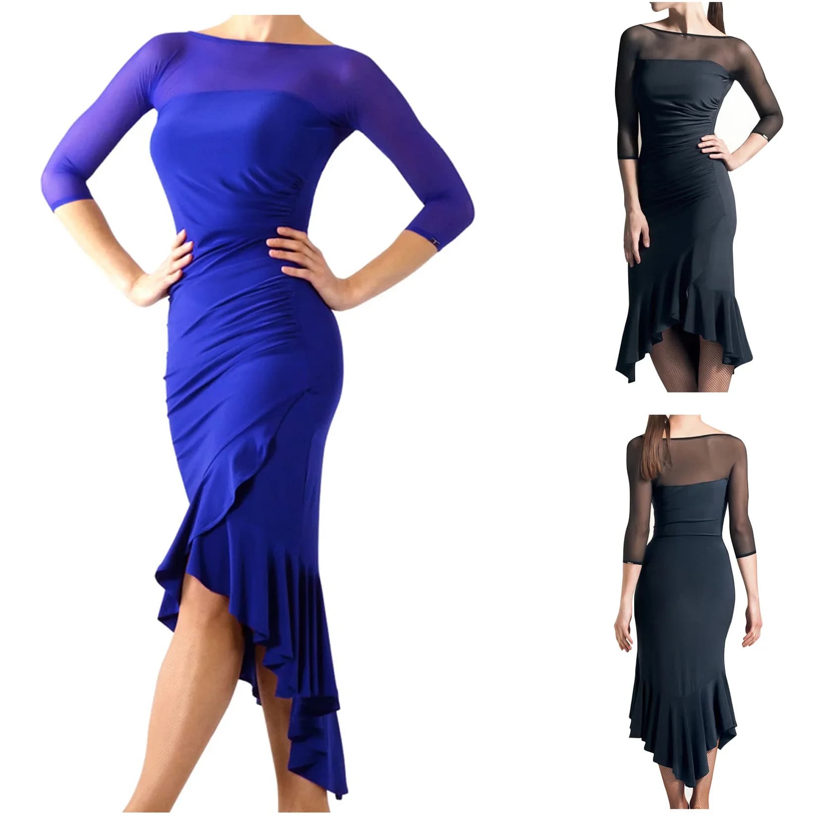 Robe de danse de salon moderne pour femme, robe de compétition standard, valse, tango, trot enraciné