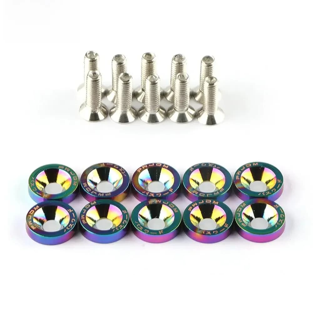 Vis de fixation pour Scooter, 10 pièces, rondelles de vis de barre de poignée pour Dualtron 1 2 3 Thunder Eagel Ultra Zero 9 Kaabo pièces