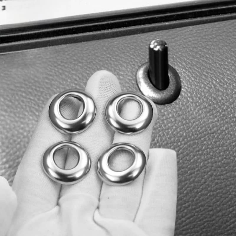 Verrou de porte de voiture en acier inoxydable, autocollant de style, pour BMW E81, E82, E87