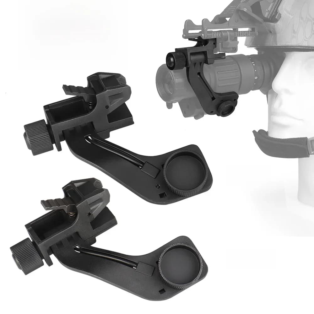 DulPlastic-Adaptateur de casque en métal J Arm NVG, support rapide pour la chasse, lunettes de vision nocturne, Fit Mich Fast M88, Airsoft Pvs 14