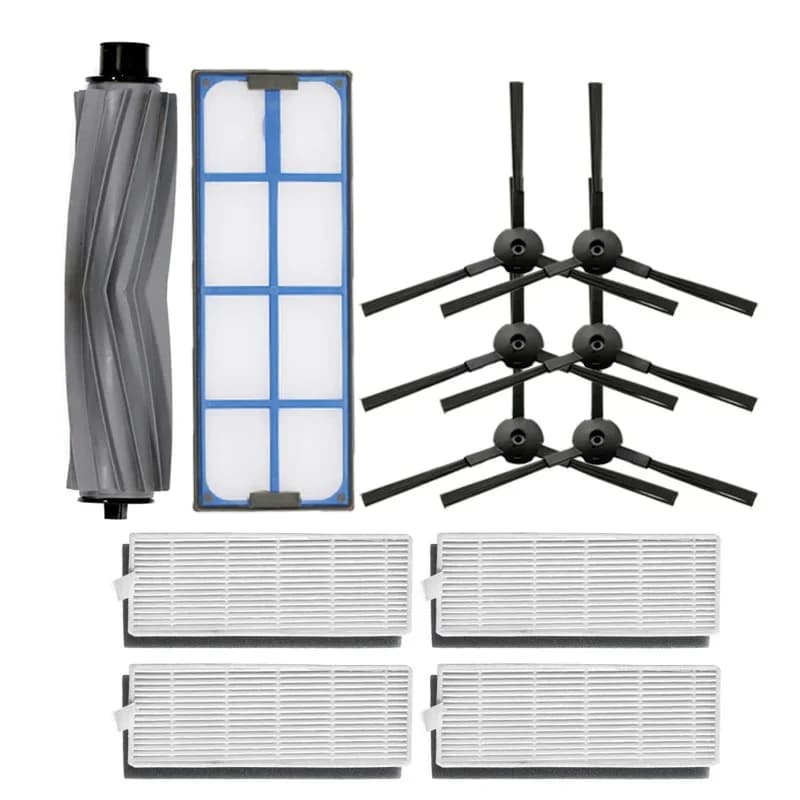 Rouleau d'aspirateur, brosse latérale principale, filtre HEPA primaire pour aspirateur robot AMIBOT Animal Connect X610, pièces détachées