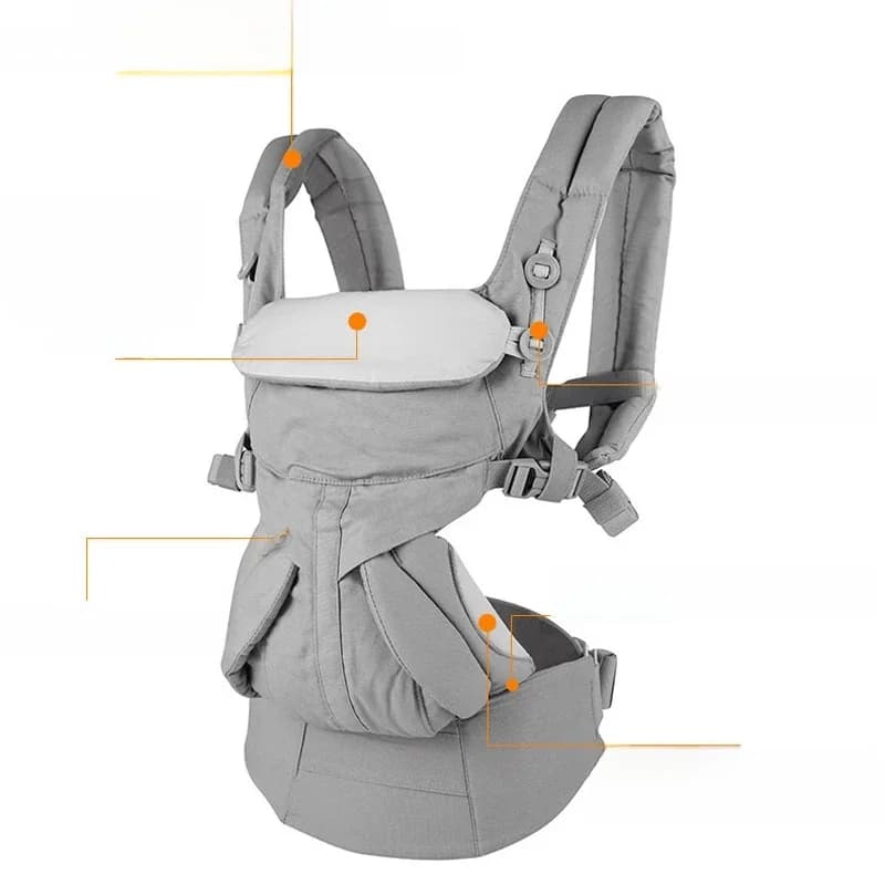 Breeze porte-bébé multifonction respirant porte-bébé sac à dos enfant landau enfant en bas âge bébé fronde Wrap bretelles