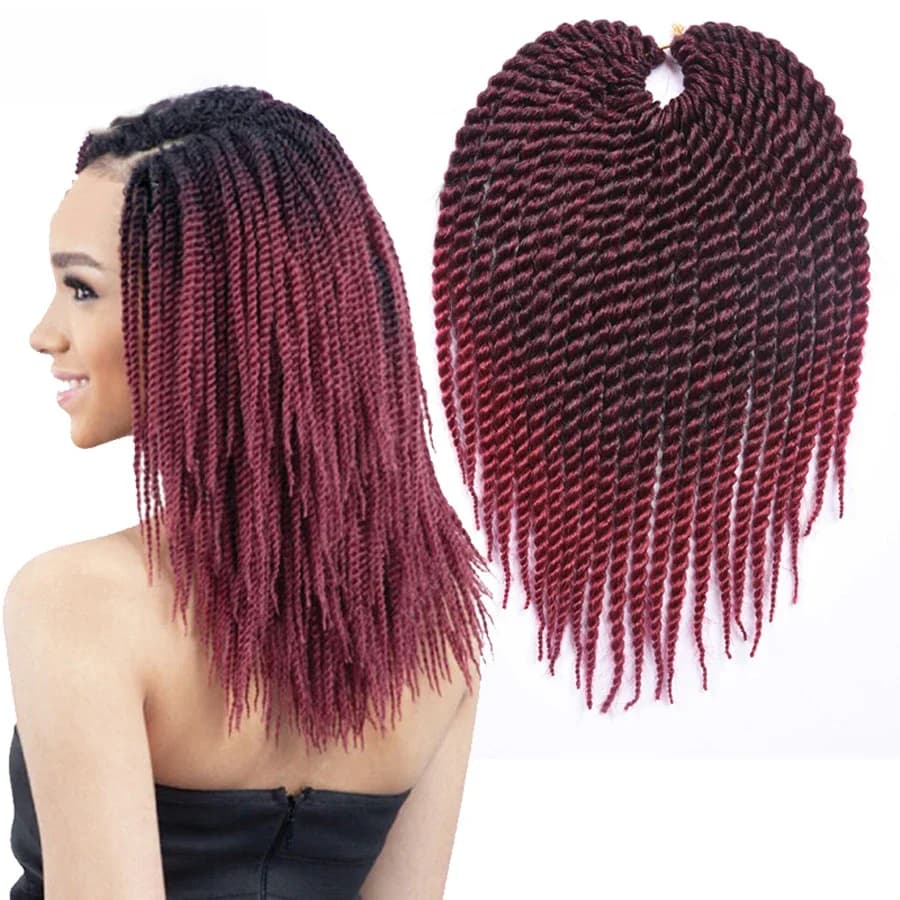 TOMO – tresses synthétiques au Crochet pour femmes, 22 racines, couleur ombrée, Extensions capillaires au Crochet, style sénégalais, 12 14 18 22 pouces
