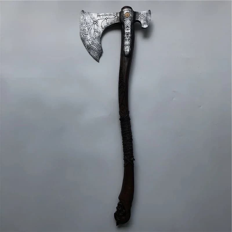 93 cm Cosplay God of War 4 Hache de Kratos Hache Leviathan Accessoire de jeu de rôle et de cinéma Hache Fantôme en PU Modèle de jouet