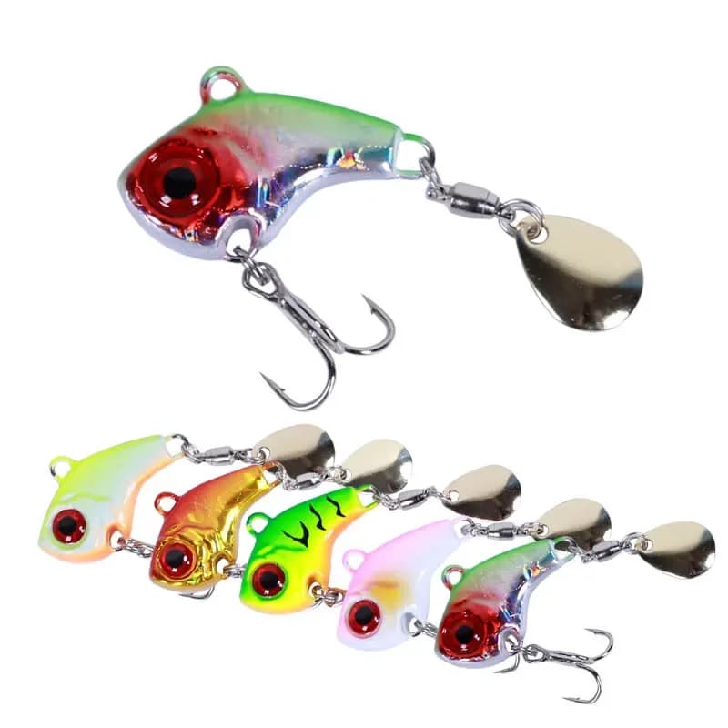 Leurre de pêche vibrant Mycena 7g/10g/14g/21g Spinner VIB