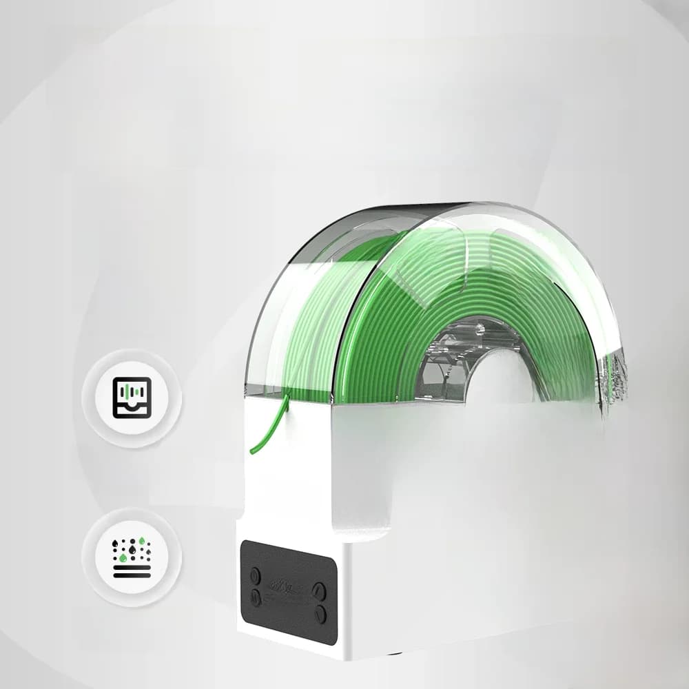 Boîte de séchage de filament 3D ESUN, boîte de rangement pour filament d'impression 3D, support de rangement PLA PETG, sécheur de filament 3D, boîte de séchage de filament