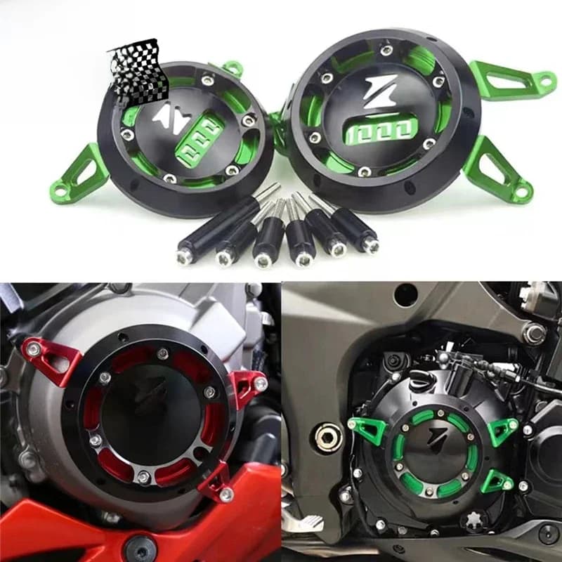 Couvercle de moteur de moto, boîtier de moteur, couvercle de Protection coulissant pour Kawasaki Z1000 Z1000sx Z1000R Z 1000 SX /R 2010 – 2020