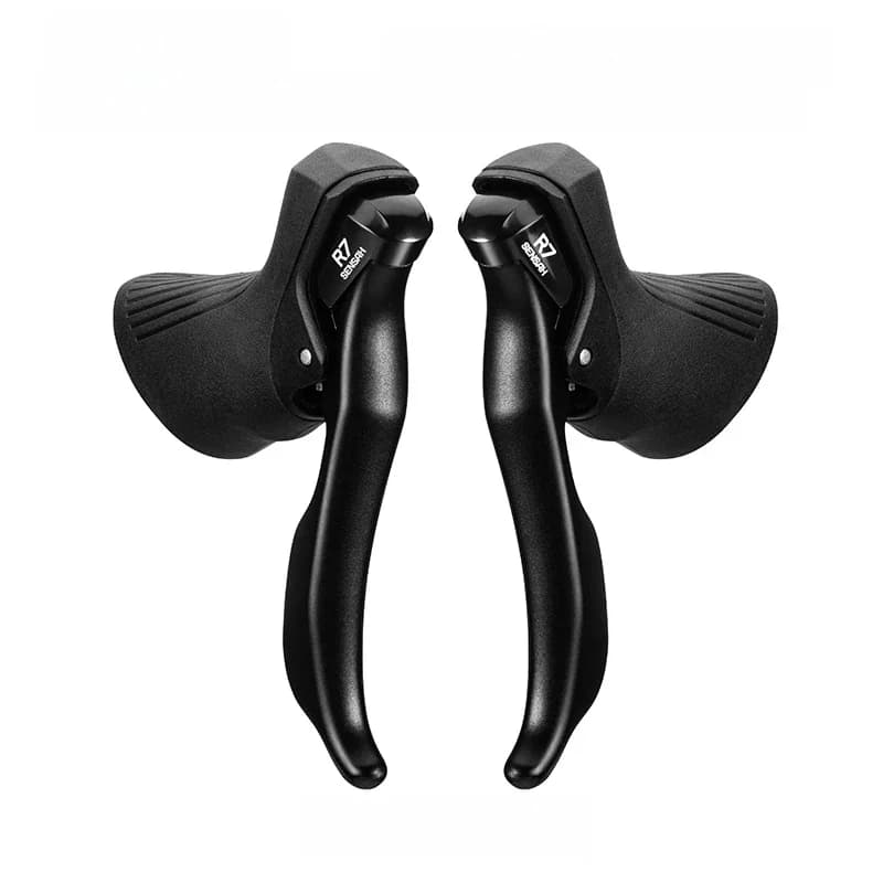 Dérailleur de vélo de route compatible pour TOURNEY st-a070 STI Manettes de vélo de route GENSAH 2x7 Vitesse Levier de frein 2x7