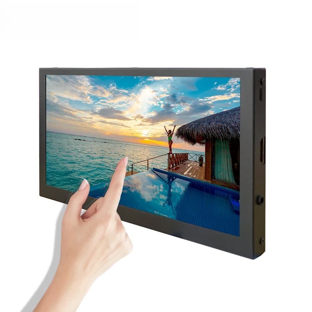 LESOWN petit moniteur HDMI 7 10.1 pouces 1024x600 IPS écran tactile Portable large affichage secondaire pour ordinateur Portable haut-parleurs intégrés