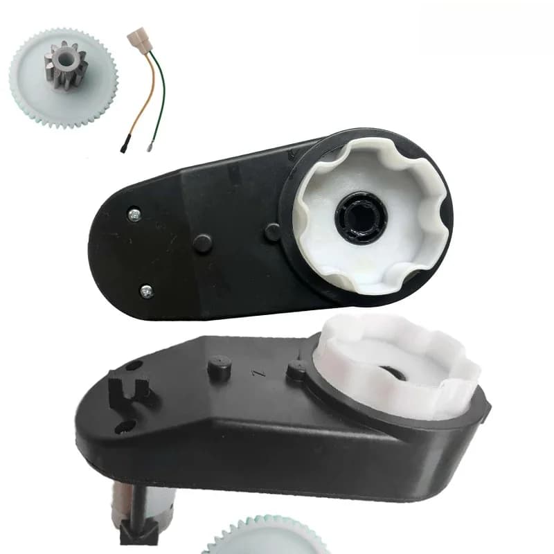 Jouets électriques à grande vitesse pour enfants, voiture SUV RL, moteur d'entraînement de moto, boîte de vitesses, pièces de mise à niveau de moteur, 6V, 12V, RS380, version RS390