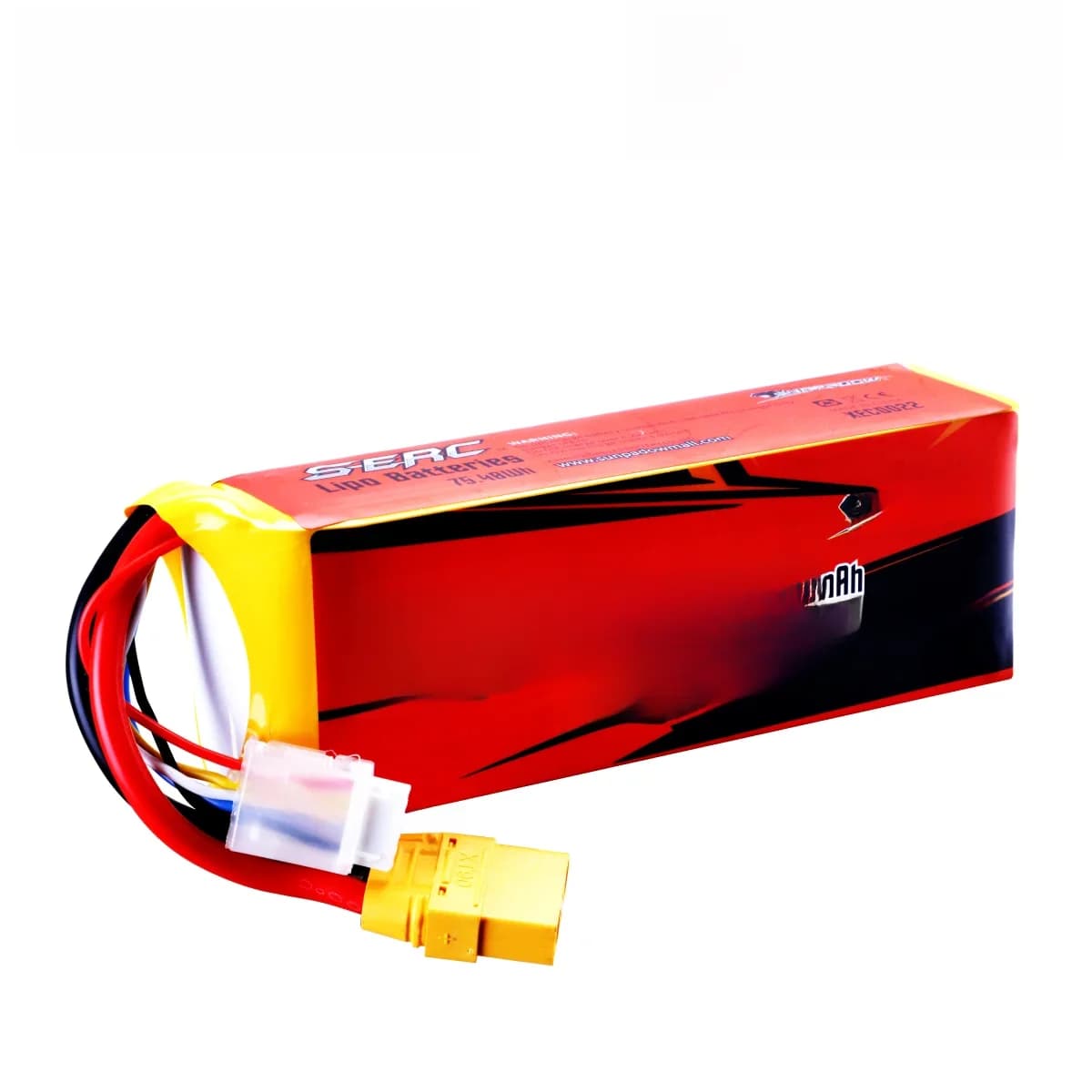 SUNPADOW 4S 14.8V batterie Lipo 5100mAh 70C avec prise XT90 pour véhicules RC voiture camion réservoir Buggy Truggy course passe-temps