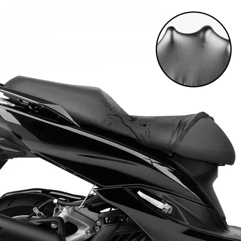 Juste de siège de moto étanche, protection UV contre la poussière, protection universelle pour coussin de scooter Hurbike, accessoires de moto