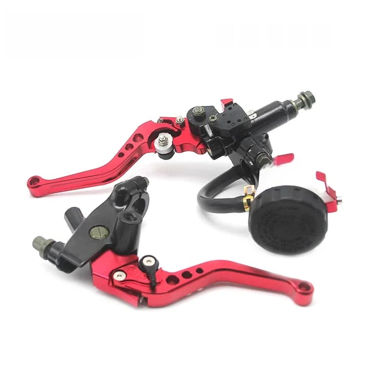 Alconstar-7/8 "22mm frein de moto universel CNC leviers d'embrayage maître-cylindre réservoir ensemble pour Honda Suzuki Kawasaki Yamaha