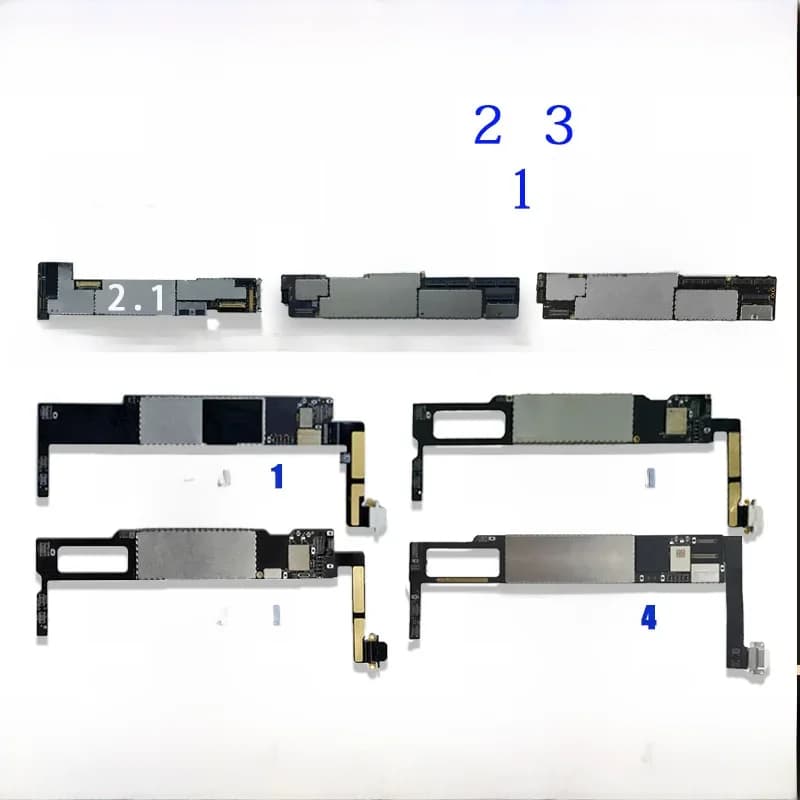 A1395 A1416 A1458 cartes logiques pour iPad 2 3 4 carte mère A1432 A1489 A1599 A1538 pour iPad mini 1 2 3 4 carte mère sans iCloud