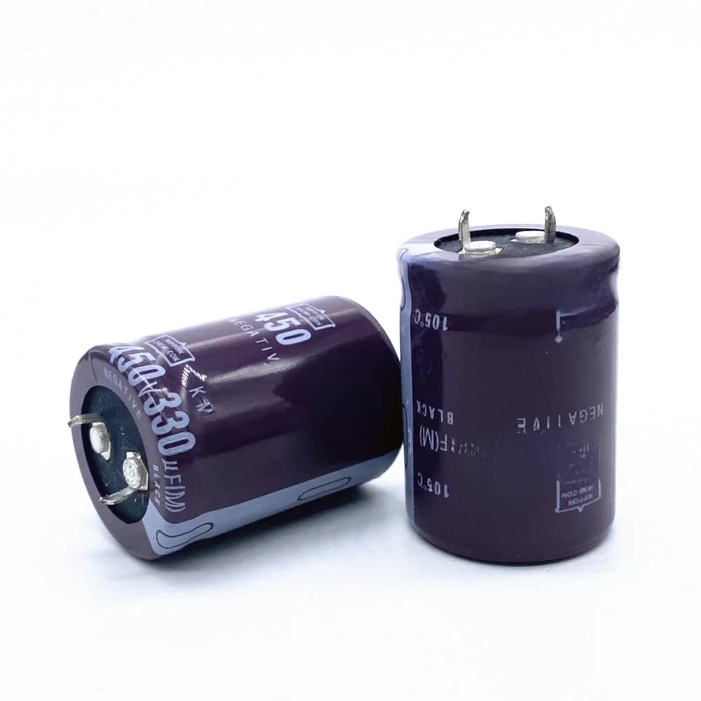 10 pièces 450V 330UF 330UF 450V condensateur électrolytique volume 30*40MM 30X35MM meilleure qualité