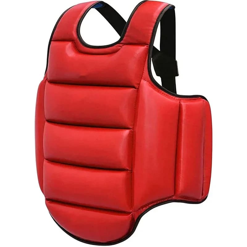 Réversible Taekwondo poitrine garde corps protecteur gilet Arts martiaux côtes bouclier armure formation uniforme pour karaté Judo Kickboxing