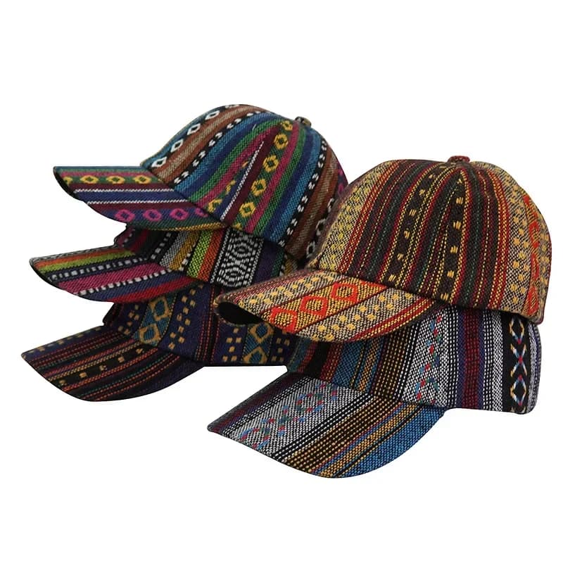 Casquettes de Baseball rétro pour hommes et femmes, Style Boho, protection solaire, casquette en coton, mode Anti-soleil, chapeau d'extérieur réglable