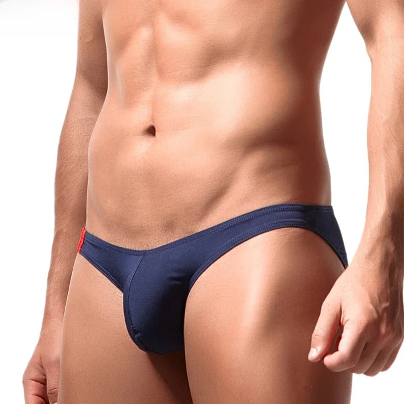 Sous-vêtements en maille sexy pour hommes, slips respirants, culottes monochromes, jockstrap, culottes taille basse pour hommes, bikini pour hommes