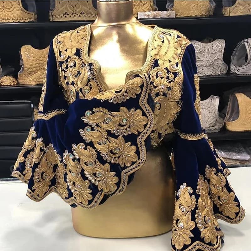 Robe de Soirée Personnalisée à Manches sulf, Manteau Éducatif, JA Ian Caftan, pour Mariage, Bal de Promo