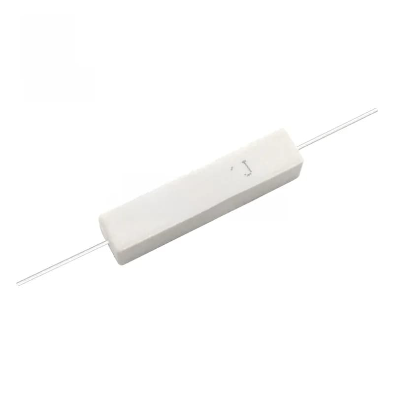 Lot de 10 résistances en ciment 10W 5% - Résistance de puissance 0,1 ~ 10K ohms (0,1R, 0,5R, 10R, 50R, 0,22, 0,33, 0,5, 1, 2, 5, 8, 10, 15, 20, 25, 30, 100, 1K, 2K, 3K ohms)
