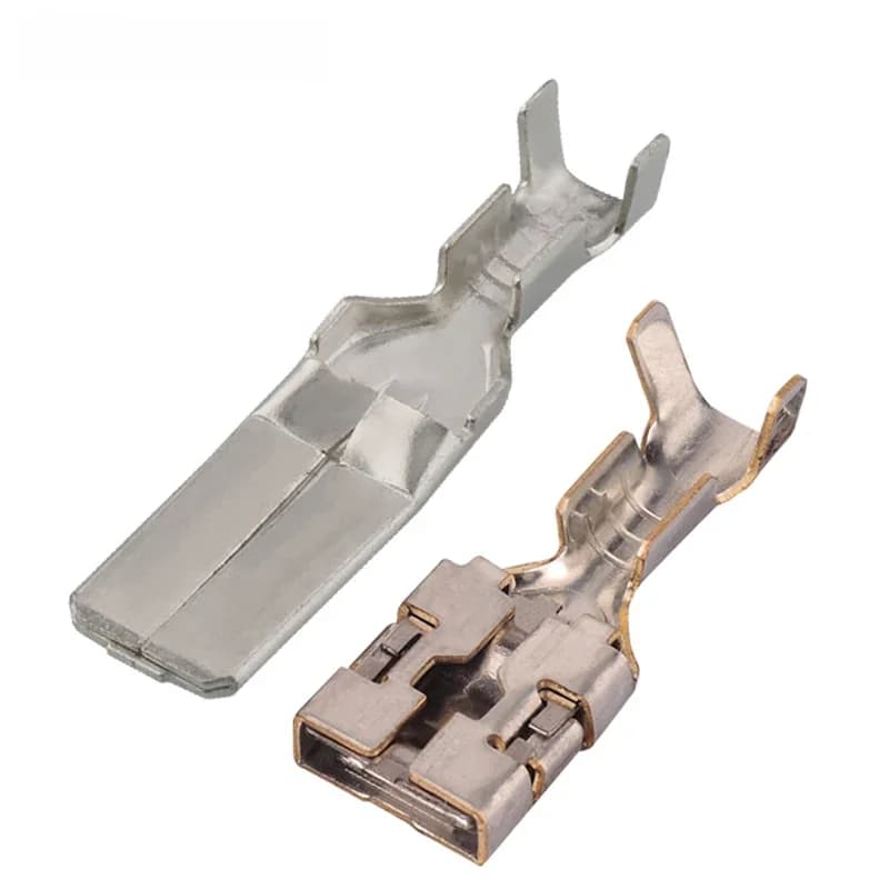 Connecteurs de câbles automobiles en cuivre KET 7116-3250, 9.5mm, 20/50/100/200 pièces, broches d'épissure mâle/femelle ST741394-3 G257