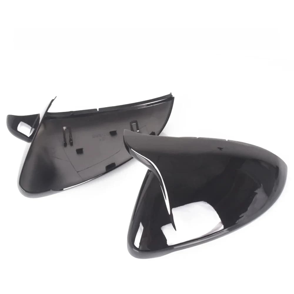 Couvercle de rétroviseur noir brillant pour VW Golf 7 MK7 7.5 GTD R GTI Touran L E-GOLF