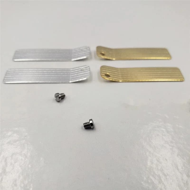Couvercle supérieur de remplacement, vis de Clicker, plaque d'écho et feuille de panneau de réglage de vis pour pièces de réparation de briquet Dupont Ligne 2 L2
