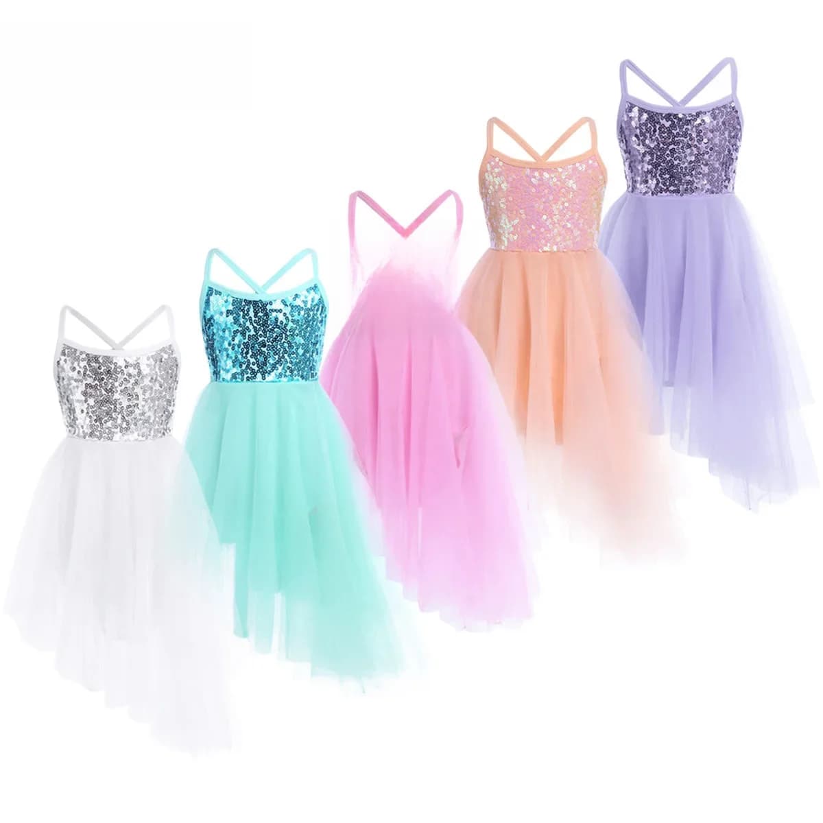 Robe de brevde Ballet à Paillettes pour Bol, Costumes de brevLyrique, Ballerine Professionnelle