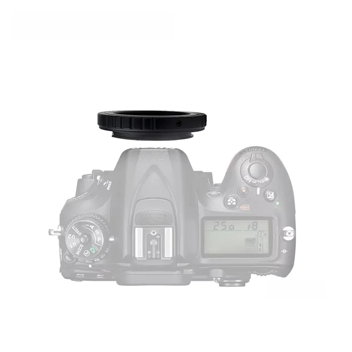 Adaptateur SVBONY T-Ring compatible avec les appareils photo reflex numériques Nikon SLR Photographie de télescope M42 (T2-AI) / M48 (M48-AI) SV194