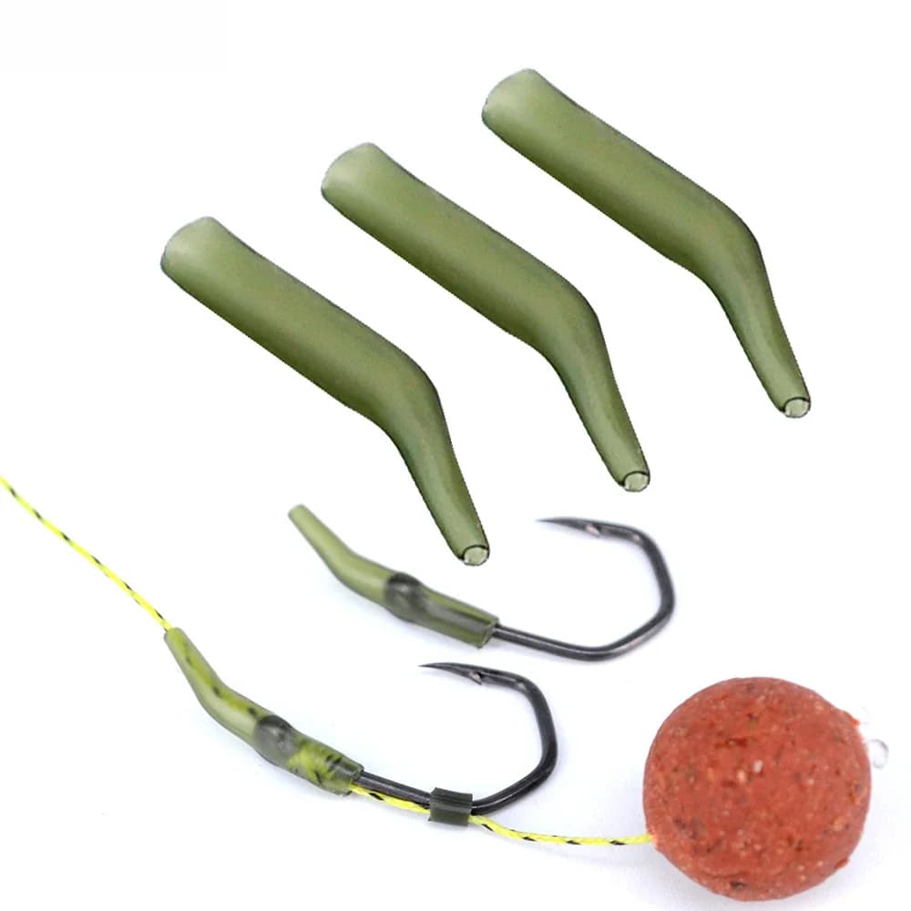 25 Pièces Adaptateurs Manchons pour hameçon ligne d'alignement accessoires de pêche carpe AH202