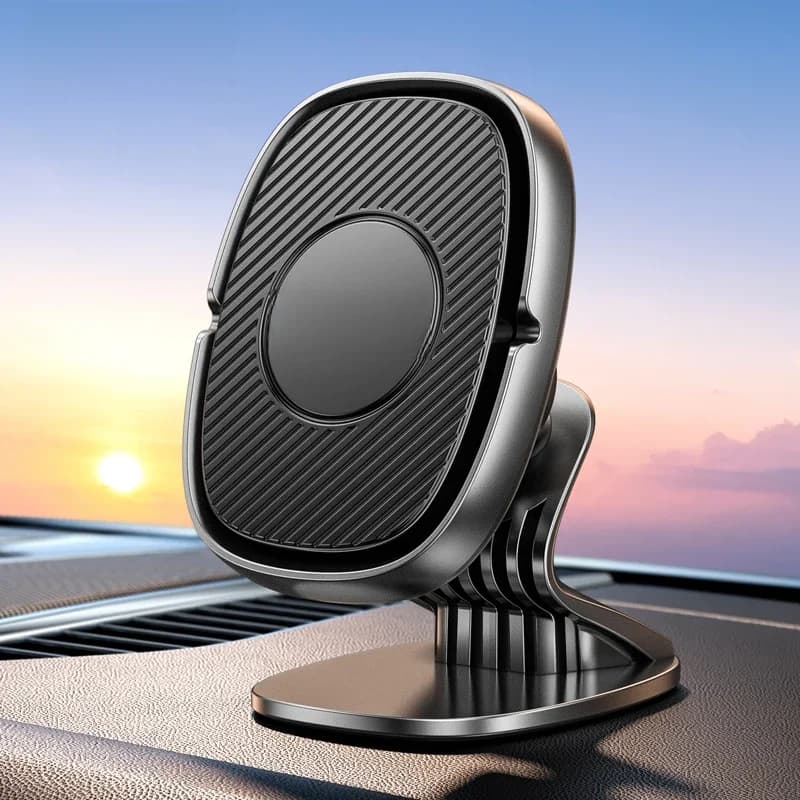 QOOVI Support de téléphone magnétique pour voiture Support 360 degrés pour téléphone portable évent aimant Support GPS pour iPhone Xiaomi Samsung Huawei