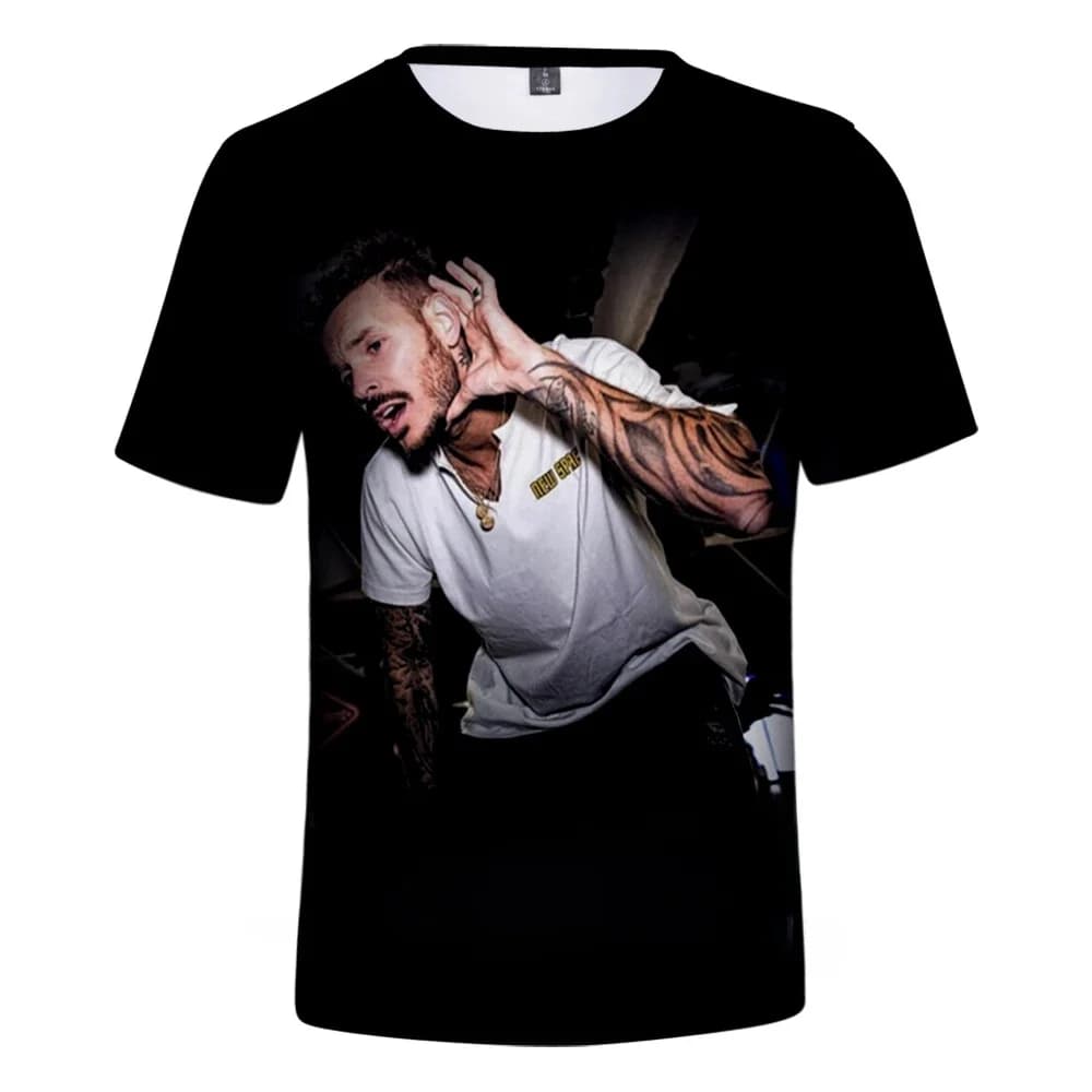 Design de mode M. Pokora 3D T-shirt Harajuku T-shirt hommes streetwear harajuku manches courtes M. Pokora T-shirt surdimensionné dessus frais