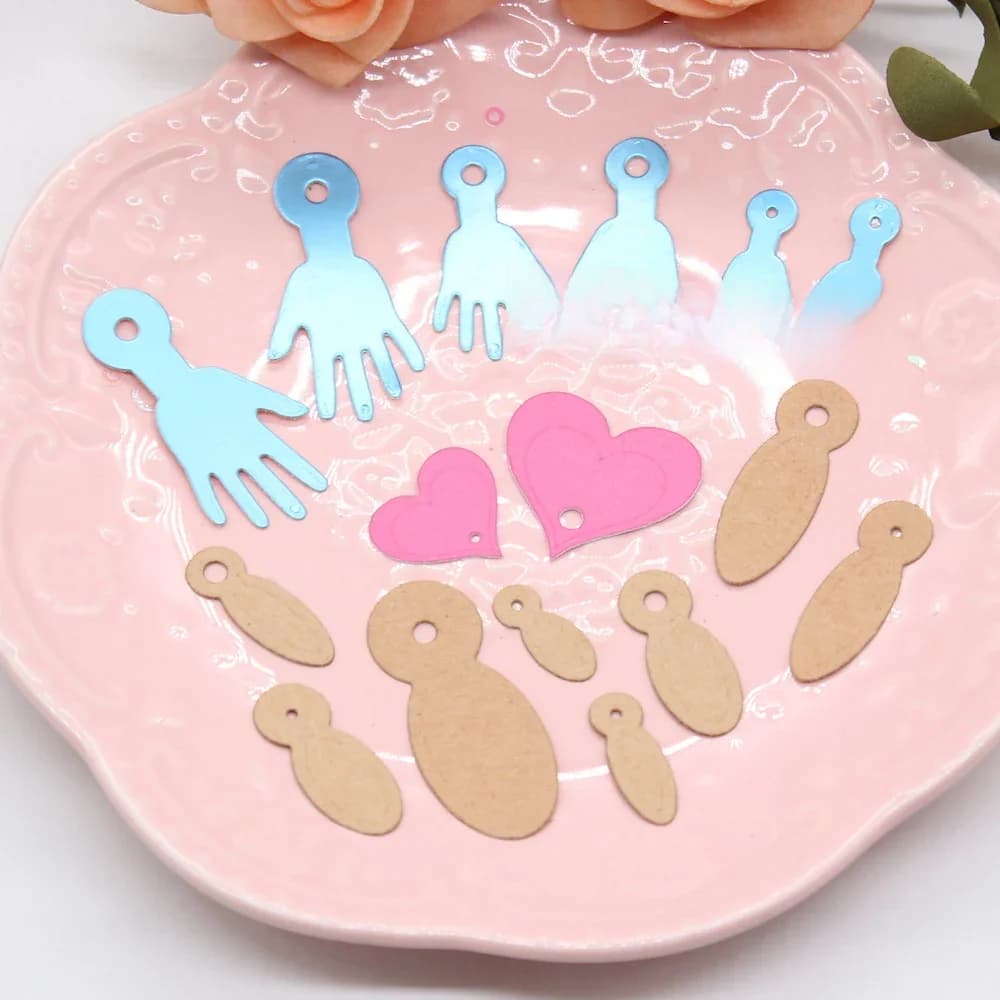 KSCRAFT – matrices de découpe en métal, onglets pivotants, médias mixtes, pochoirs pour bricolage, Scrapbooking, gaufrage décoratif de cartes en papier, travaux manuels