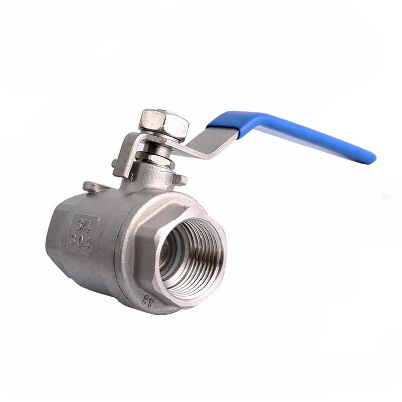 Robinet à bille à filetage BSP en acier inoxydable, 1/2 ", 3/4", 1 ", 2", Chr15, Chr20, Chr25, Chr32, Chr40, Chr50