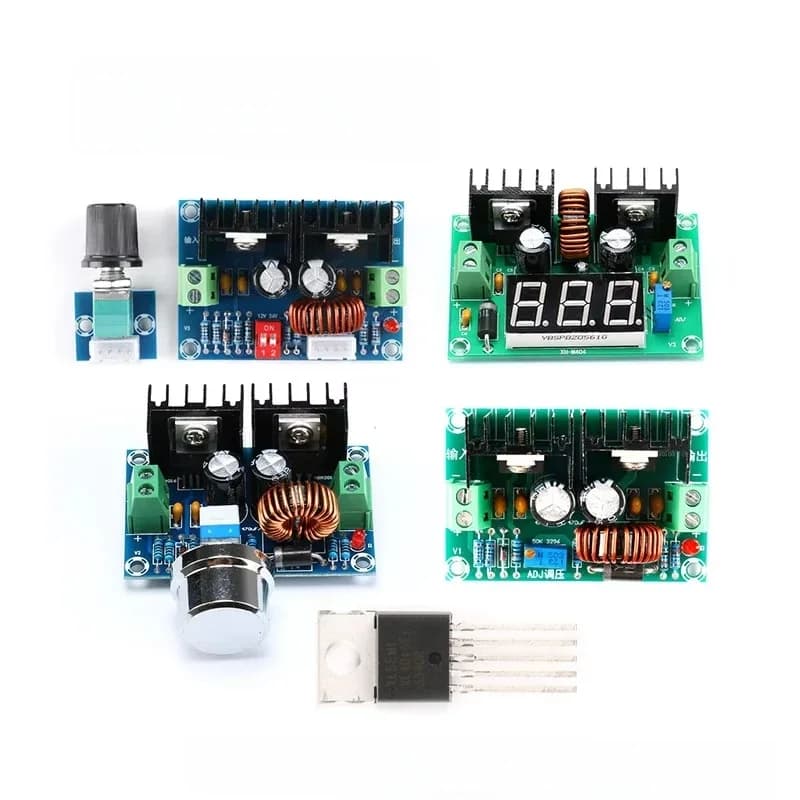Module de régulation de tension abaisseur DC-DC PWM XL4016 8A 200W, carte convertisseur abaisseur réglable XH-M405