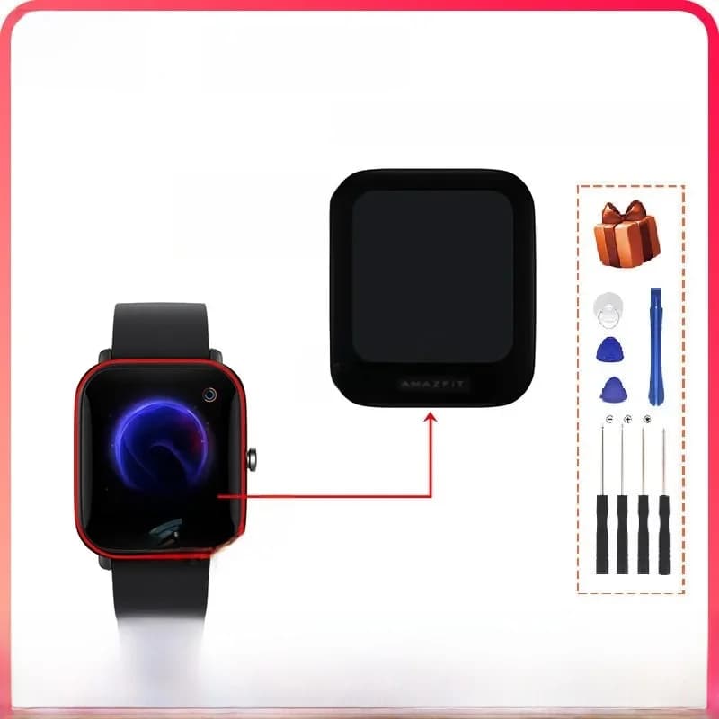 Montre connectée Huami Amazfit Pop Pro A2008 A2019, écran LCD Écran Tactile LCD de 1.43 Pouces, Flambant Neuf