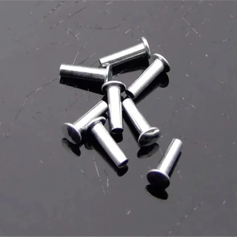Rivets à came en métal argenté, roue en acier, pour briquet à essence Zippo, accessoire universel de réparation et de remplacement, DIY, 20 pièces/lot