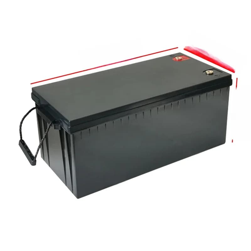 Lifepo4 batterie boîte 12V 24V 48V 120ah 180ah 200ah 280ah Lifepo4 batterie boîte camping-car Batteri cellules solaires boîtier de batterie en plastique