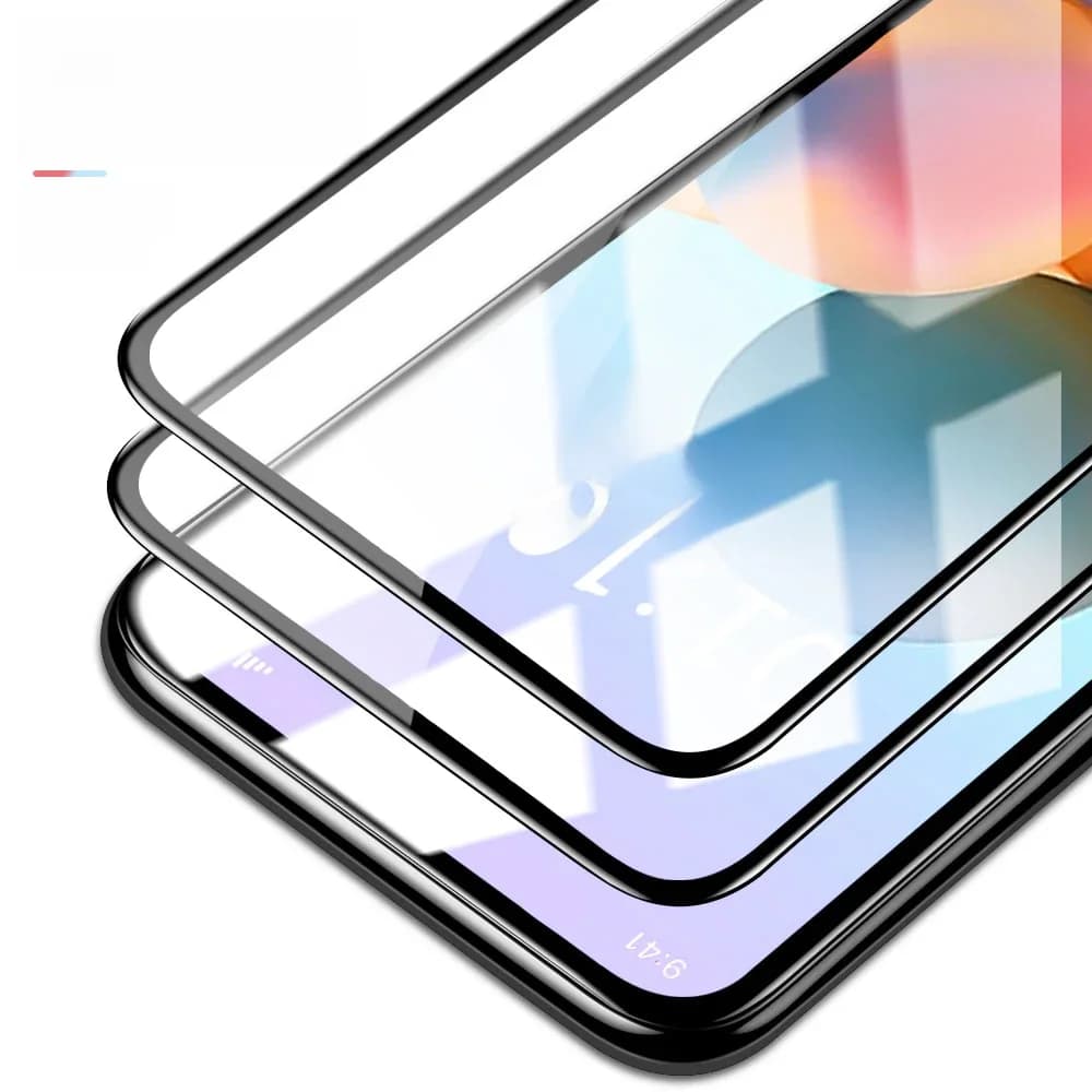 Protecteur d'écran pour Xiaomi, en verre trempé, oléophobe, pour Redmi Note 10S 10 5G