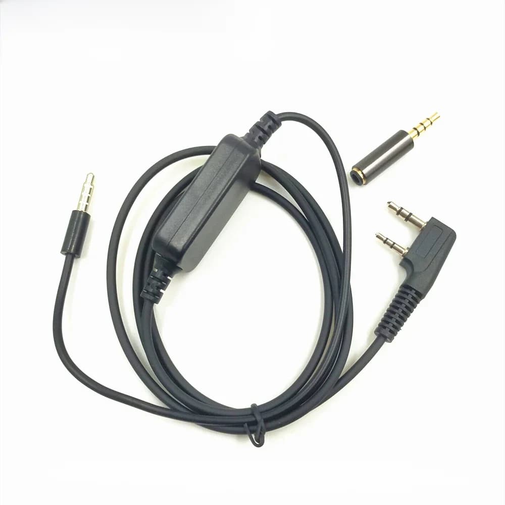 BaoFeng – câble d'interface Audio pour téléphone portable Android et iOS, Zello-k1, pour UV5R UV-82, KENWOOD WOUXUN TYT